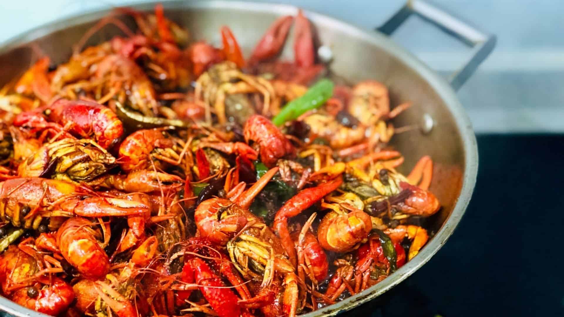 Delicious shrimp served at a favorite seafood place near our Atlantic Beach rentals